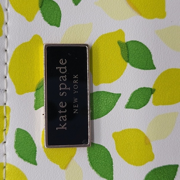1474- Kate Spade Leather Lemon Print Fanny Pack Women's Belt Size L/XL NWT - Picture 3 of 12